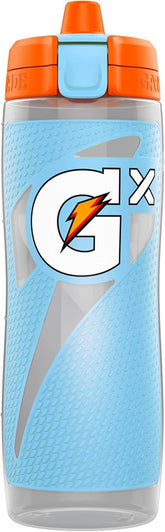 Gatorade bottle front view showing light blue color and 30oz capacity benefit quick identification
