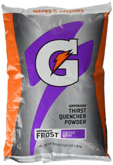 Gatorade Purple Frost front packaging showing brand and large 50.9 oz bag for convenience
