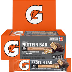 Gatorade front packaging showing 12-pack and flavor for quick identification and convenience