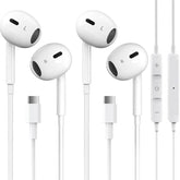 GAXIWILO front packaging showing two USB-C earbud sets and features