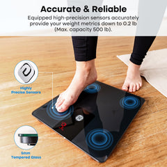 GE scale large platform top-down view offering comfortable stance