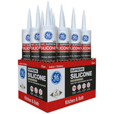 GE supreme front packaging showing clear 10 oz cartridges and benefits