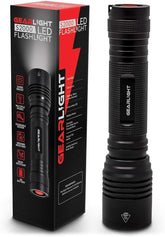 GearLight front view showing compact design and bright output benefits