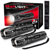 GearLight S1000 front view showing bright bezel and compact design for reliable illumination