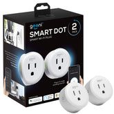 Geeni Dot Plug front view showing compact design and single outlet benefit