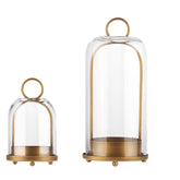 Generic brass front view tabletop holder showing elegant finish and versatility