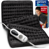 GENIANI front view of heating pad showing plush surface and compact shape for targeted warmth