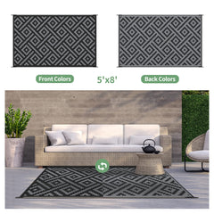 GENIMO close-up of reversible pattern highlights dual-sided durability benefit