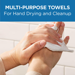 Georgia-Pacific Pacific Blue Ultra roll loaded in touchless dispenser for hygienic use