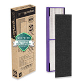 GermGuardian front view of FLT4850PT filter showing fit and labeling, ensures correct replacement