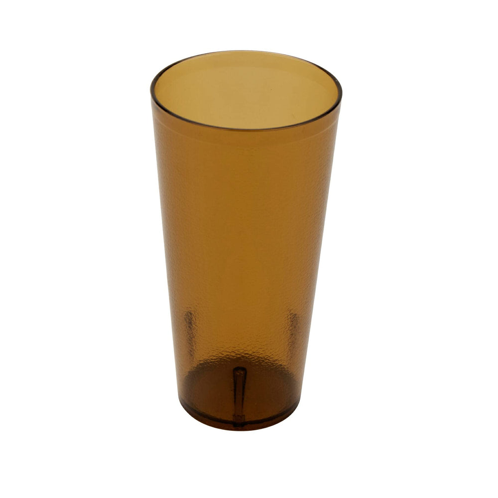 GET amber tumbler front view showing classic shape and amber tone for versatile service