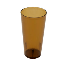 GET amber tumbler front view showing classic shape and amber tone for versatile service