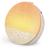 Geuuap front view showing clock face and calming light benefit