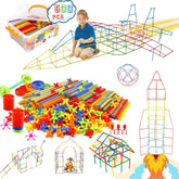 Ggiibro front packaging showing colorful 600pcs STEM set and benefits