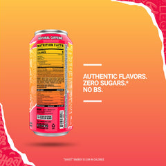GHOST Strawbango pouring to show carbonation and texture benefit