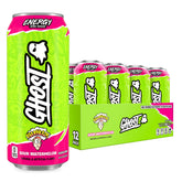 GHOST Warheads Sour Watermelon front can showing vibrant label and zero sugars benefit