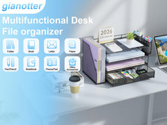 gianotter pen cups and sliding drawer keeping small items organized