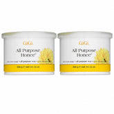 GIGI front packaging showing two 14 oz tubs and product name, convenient kit benefit