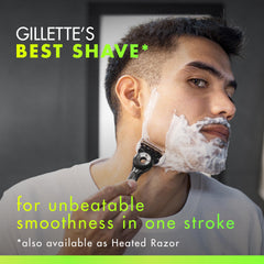 gillette image of EverGlide Lubrastrip for smoother glide and less friction