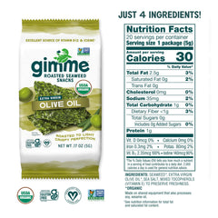 gimMe close-up of roasted seaweed texture highlighting crispness and flavor