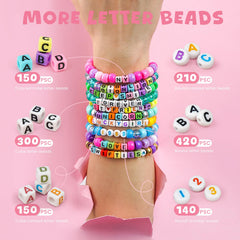 Gionlion detailed heart and number beads adding themed accents and visual interest