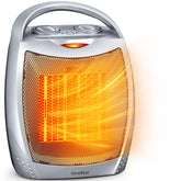 GiveBest front view showing grille and compact design for fast warmth