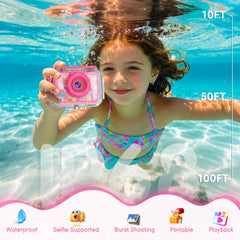 GKTZ close-up of the 180° flip lens highlighting easy selfies benefit