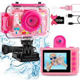 GKTZ front view showing camera and ready-to-play packaging benefit: instant fun
