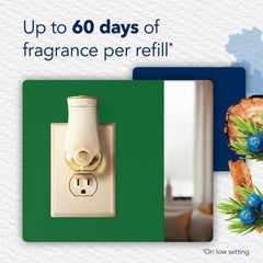 Glade Juniper & Teak single cartridge close-up highlighting easy installation benefit