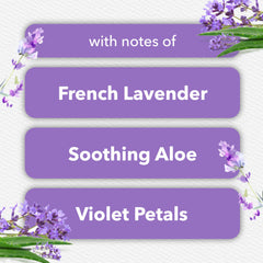 Glade PlugIn warmer in outlet dispersing Lavender & Aloe scent