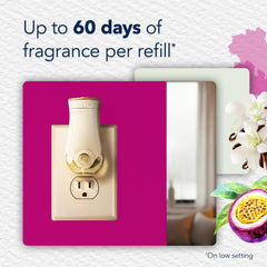Glade single refill close-up showing cartridge design and easy swap benefit
