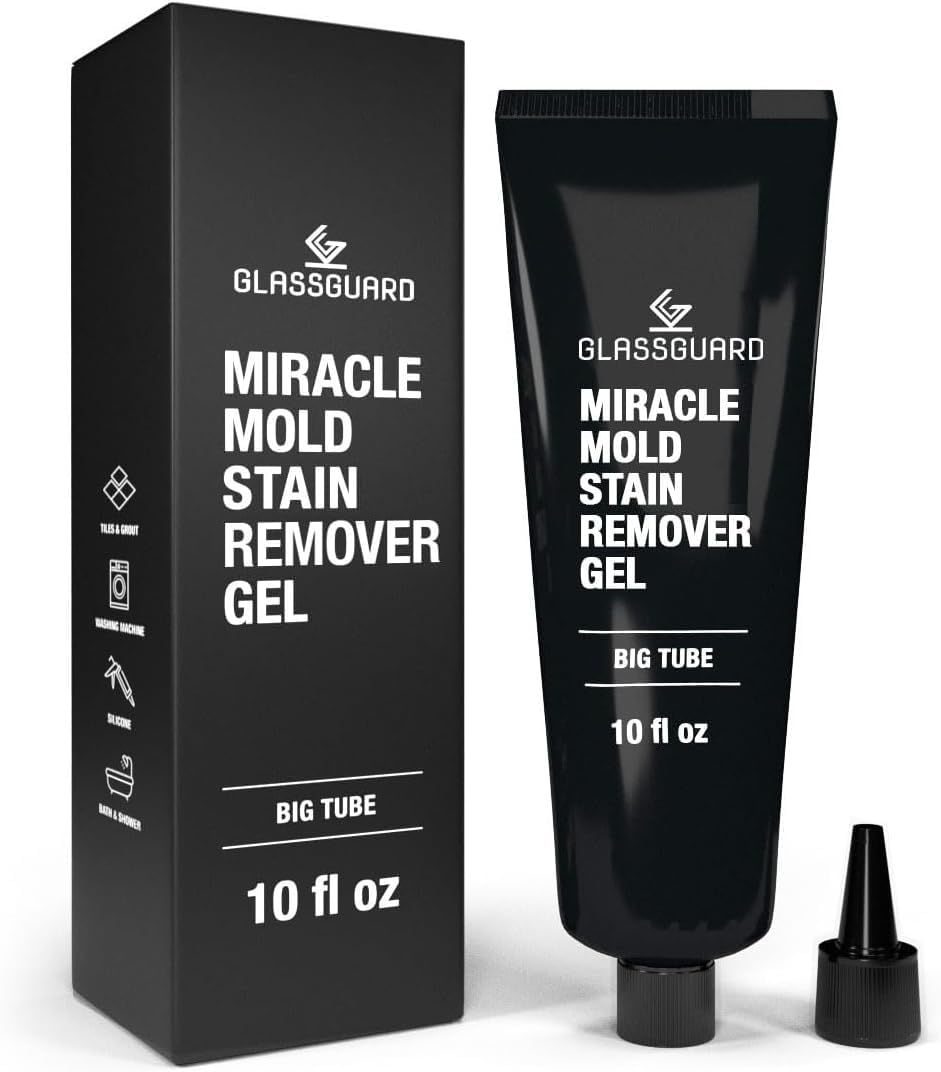 GlassGuard front packaging showing product label and 300 ml bottle benefits