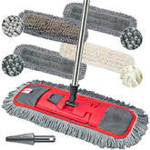 GleamGaGa front view showing complete mop kit for versatile cleaning