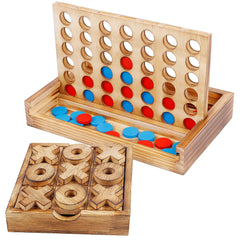 Glintoper front view of both boards showing neat storage and play-ready design