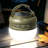 Glocusent 400H front view showing compact lantern and bright output benefit