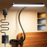 Glocusent front view of horizontal clip light showing wide coverage benefit