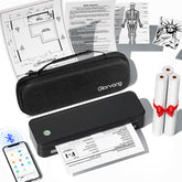 Gloryang front view showing compact black body and control buttons for portable convenience