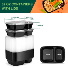 Glotoch Express two-compartment interior keeping mains and sides separated