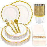 Glowserve front packaging showing full 175-piece set and easy transport benefit