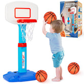 GMAOPHY front view of toddler hoop showcasing compact design and portability
