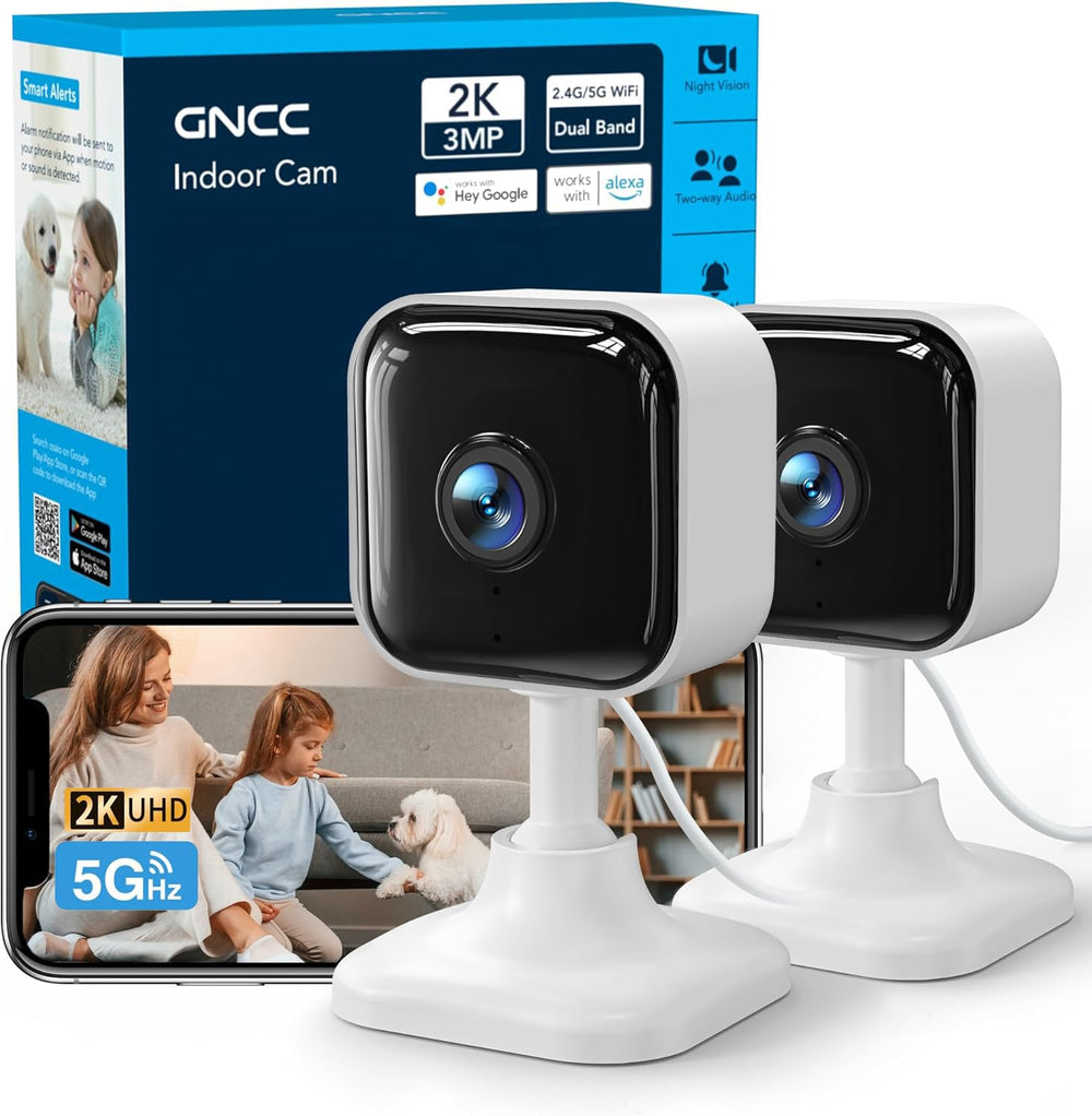 GNCC GC4 front view showing compact camera and lens, ideal for discreet monitoring
