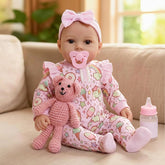 GOAROY front view of packaged doll showing complete outfit and box, ideal gift