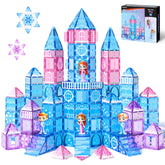 GobiDex front layout showing full princess castle set and included accessories for creative play