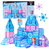 GobiDex front packaging showing the 44-piece princess castle set and benefits of creative play