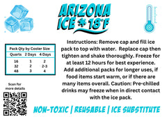 GoCJ Arizona Ice child-lock cap detail demonstrating secure, spill-safe seal