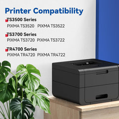 GoFlowmo black PG-275XL cartridge label visible for quick identification benefit