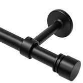 Gogrinliv front view assembled rod showing sleek matte black finish and strength