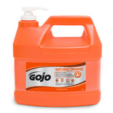 GOJO front packaging 1-gallon pump bottle showing brand and convenience