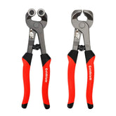 Goldblatt front packaging showing both 8" tile nippers and set benefits