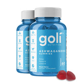 Goli front packaging showing mixed berry gummies and product benefits